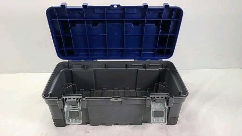 Mastercraft Maximum 21in Plastic Tool Box -No Tray