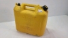 Yellow 20 Litre Plastic Diesel Can