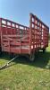 HANSON & LOCHLAN 8FT X 20FT BALE THROWER WAGON - 3