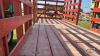 HANSON & LOCHLAN 8FT X 20FT BALE THROWER WAGON - 12