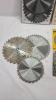 6 New and 3 Used Saw Blades Lot -See Notes - 5