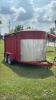 12FT TANDEM STEEL LIVESTOCK TRAILER