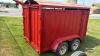 12FT TANDEM STEEL LIVESTOCK TRAILER - 6