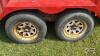 12FT TANDEM STEEL LIVESTOCK TRAILER - 11