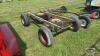 JOHN DEERE SINGLE REACH RUNNING GEAR - 4