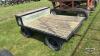 6.5FT X 6.FT FLAT RACK WAGON - 5