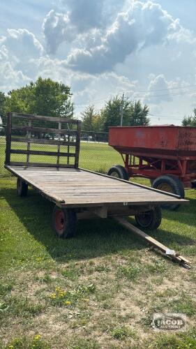 8FT X 18FT FLAT RACK WAGON