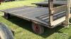 8FT X 18FT FLAT RACK WAGON - 4