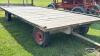 8FT X 18FT FLAT RACK WAGON - 8