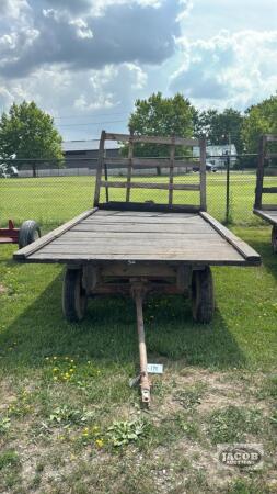 8FT X 16FT FLAT RACK WAGON