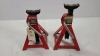 2 Motomaster Axle Stands -10in High - 2