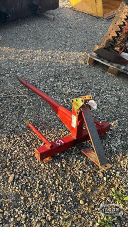TRI-L BUCKET MOUNT 3-PRONG BALE SPEAR