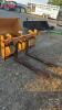 SET OF PALLET FORKS