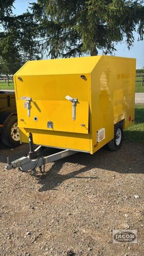SEE NOTE: SINGLE AXLE PRESSURE WASHER TRAILER
