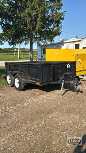 10FT X 6.5FT TANDEM DUMP TRAILER