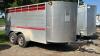 1992 JAMCO 15FT TANDEM LIVESTOCK TRAILER - 3