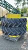 PAIR OF MICHELIN 18.4R38 SNAP-ON DUALS