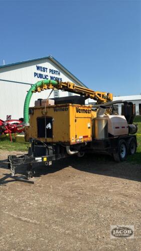 2014 VERMEER V500 LEHD HYDRO EXCAVATION TRAILER