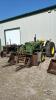 JOHN DEERE 2130 DIESEL TRACTOR WITH LOADER