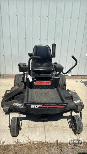 SEE NOTES: SWISHER 60IN ZERO TURN MOWER