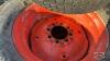 SET OF TURF TIRES AND RIMS FOR KUBOTA TRACTOR - 12