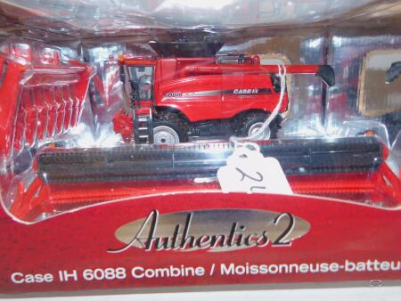 1/64 CASE IH 6088 COMBINE, AUTHENTICS #2, NIB
