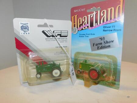 1/64 OLIVER 880 & 77 NF TRACTORS, NIP