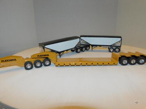 1/64 B-TRAIN GRAIN HOPPER AND FLEXIHAUL FLOAT SET