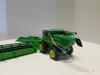 164 LOT OF JOHN DEERE STS COMBINES W/HEADS - 5