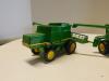 1/64 LOT OF JOHN DEERE MAXIMIZER COMBINES W/HEADS - 5