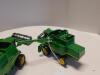 1/64 LOT OF JOHN DEERE MAXIMIZER COMBINES W/HEADS - 6