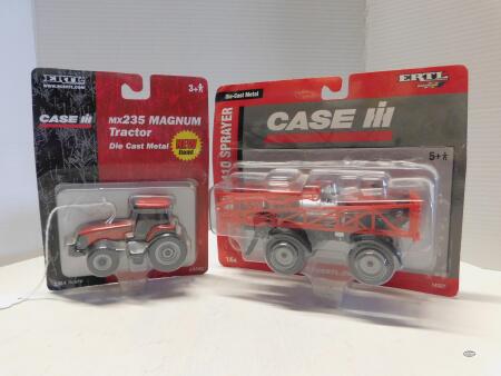 1/64 CASE IH SPX4410 SPRAYER AND MX235 MAGNUM, NIP