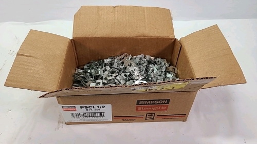 Quantity of 1/2in Plywood Clips