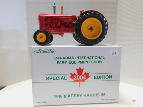 1/16 04 MASSEY HARRIS 55, CANADA FARM SHOW EDN, NIB