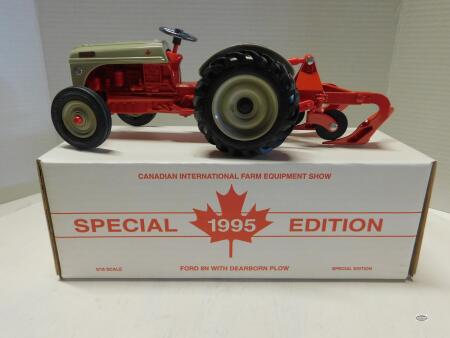 1/16 95 FORD 8N & PLOW, CANADA FARM SHOW EDN