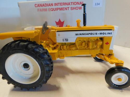 1/16 MINNEAPOLIS MOLINE G750, '98 CANADA FARM SHOW EDN