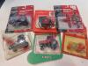 1/64 LOT OF 5 TRACTORS & RIPPER