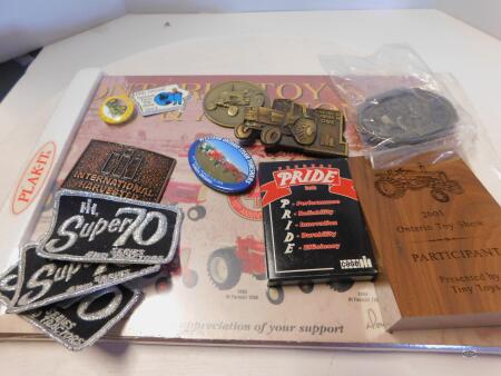 MISC. BELT BUCKLES & MEMORABILIA