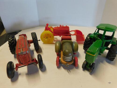 4 MISC TRACTORS