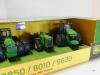 1/64 JOHN DEERE 50 YRS OF 4WD, 3 TRACTOR SET - 3