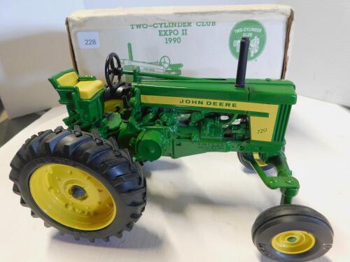 1/16 JOHN DEERE 720 HI-CROP, 1990 2 CYL CLUB