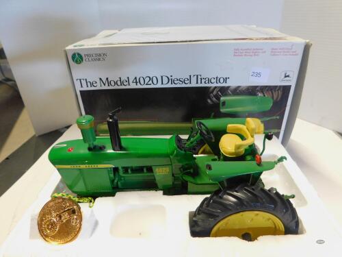 1/16 JOHN DEERE 4020 DIESEL, ERTL, PRECISION # 3