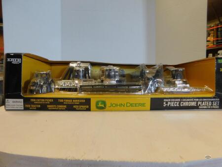 1/64 JOHN DEERE CHROME HARVESTER 5 PC. SET,