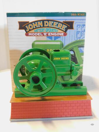 1/16 ERTL JOHN DEERE MODEL E ENGINE, NIB