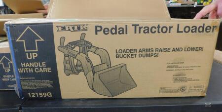 2002 JOHN DEERE PEDAL TRACTOR LOADER KIT IN BOX