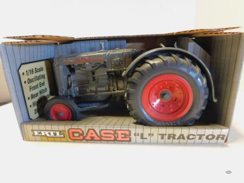 1/16 ERTL CASE L TRACTOR, COMM. 150 YRS, NIB