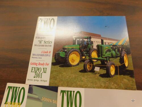 LITERATURE LOT JOHN DEERE 2 CYL CLUB, YEAR 2001