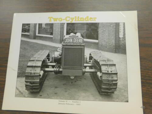 LITERATURE LOT JOHN DEERE 2 CYL CLUB, YEAR 1993