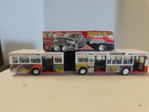 LOT OF 2 COACH STYLE BUSES