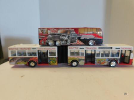 LOT OF 2 COACH STYLE BUSES